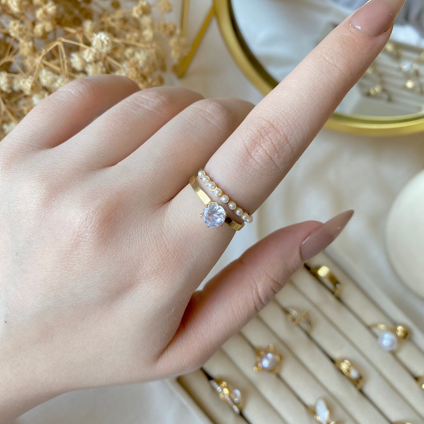 50513 Gold Plated Ring