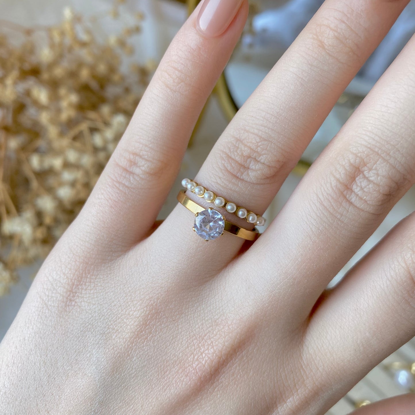 50513 Gold Plated Ring