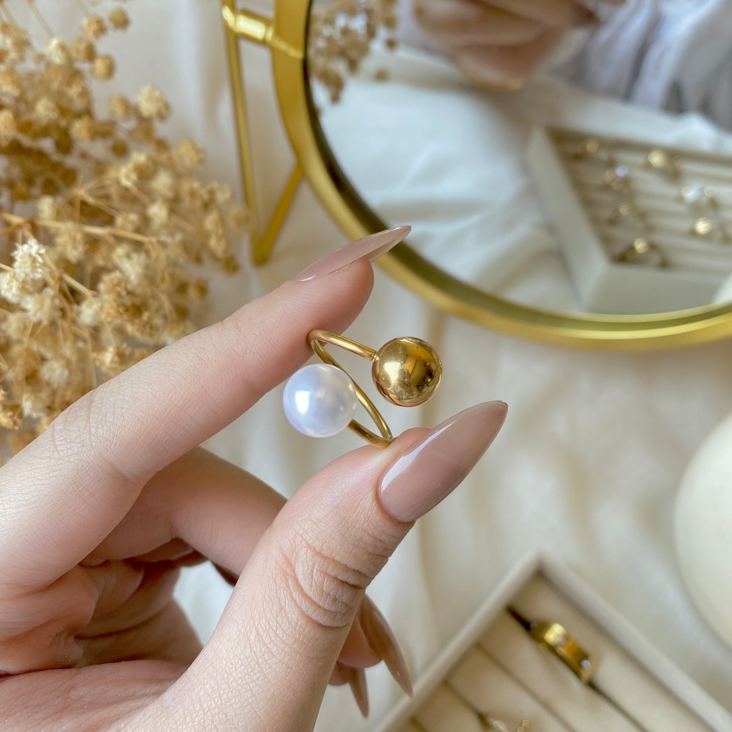 50517 Gold Plated Ring
