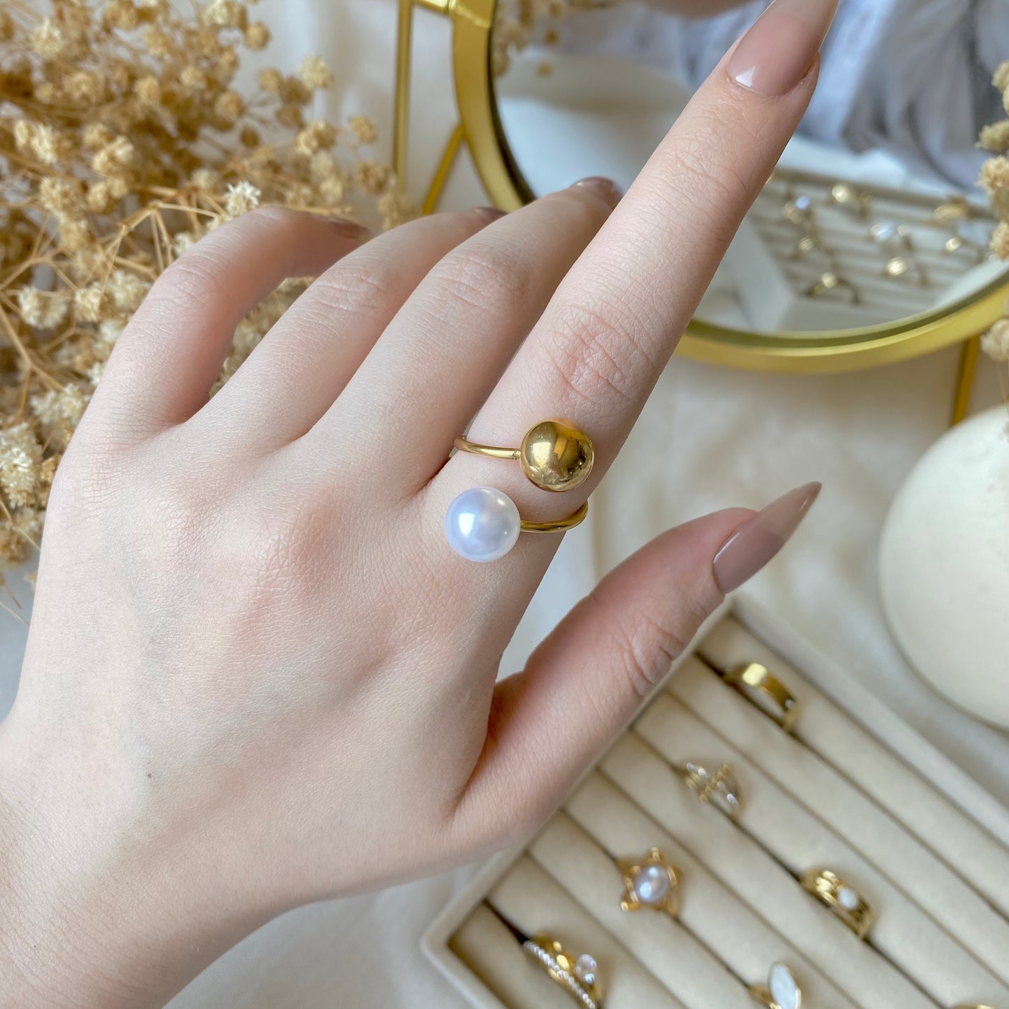50517 Gold Plated Ring