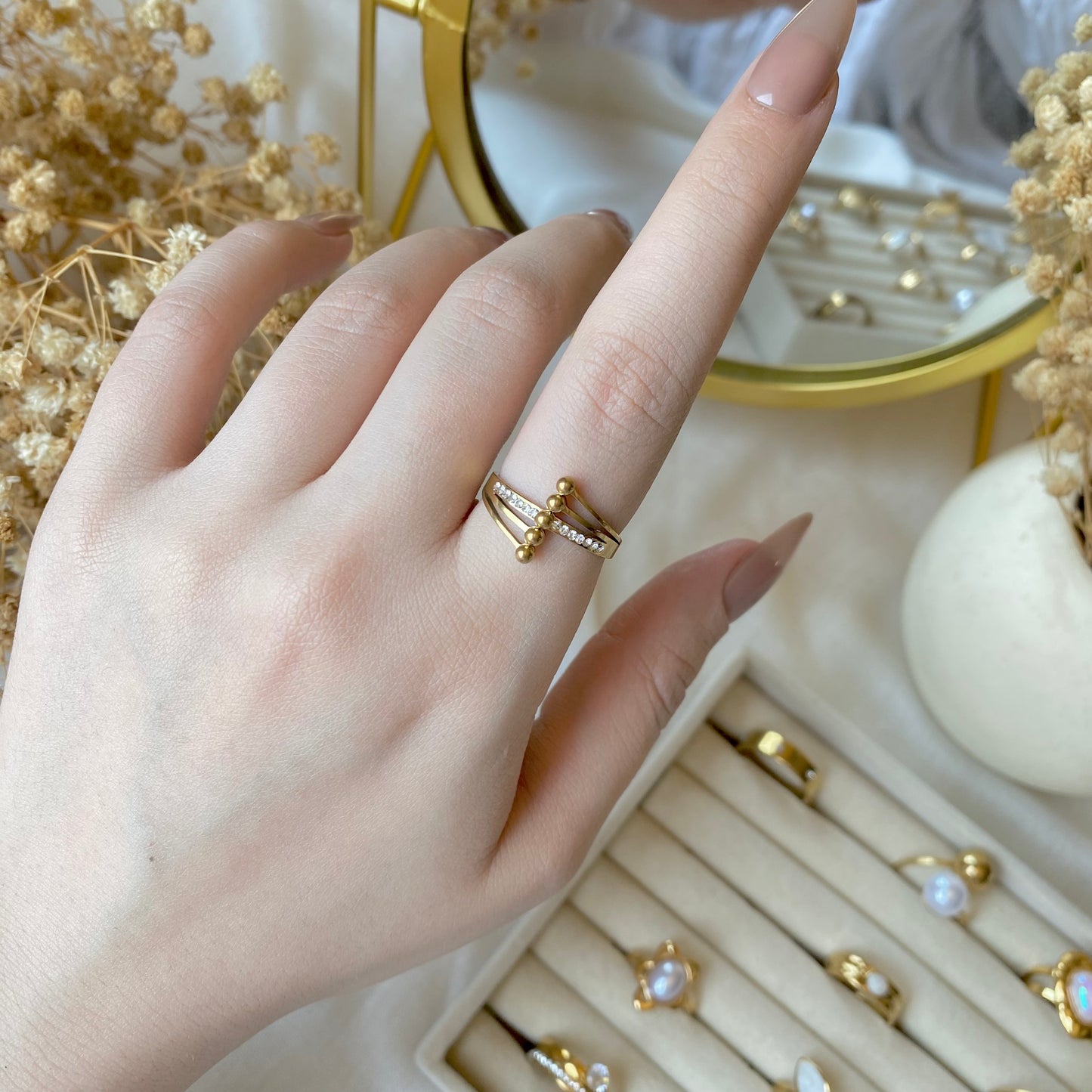 50515 Gold Plated Ring