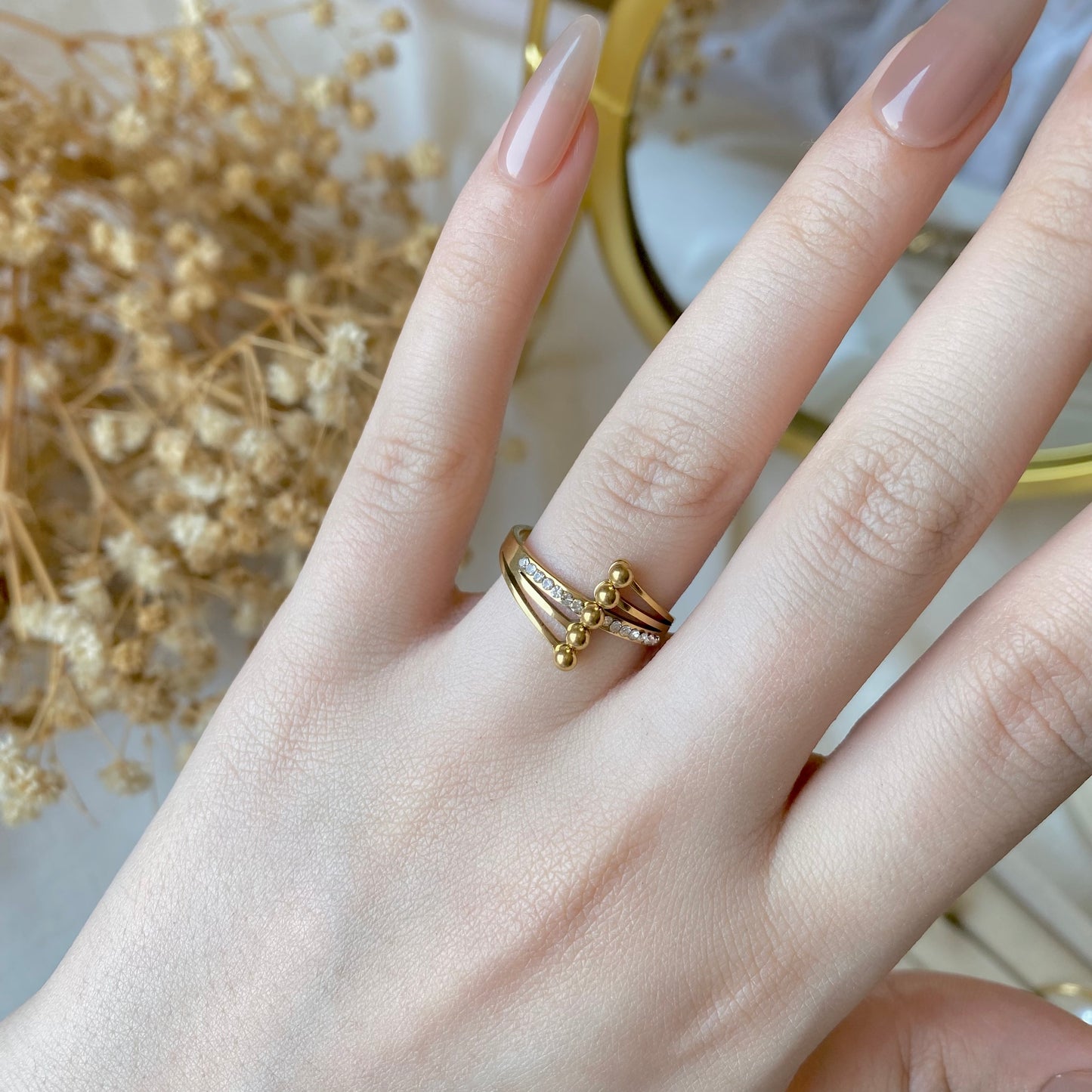 50515 Gold Plated Ring