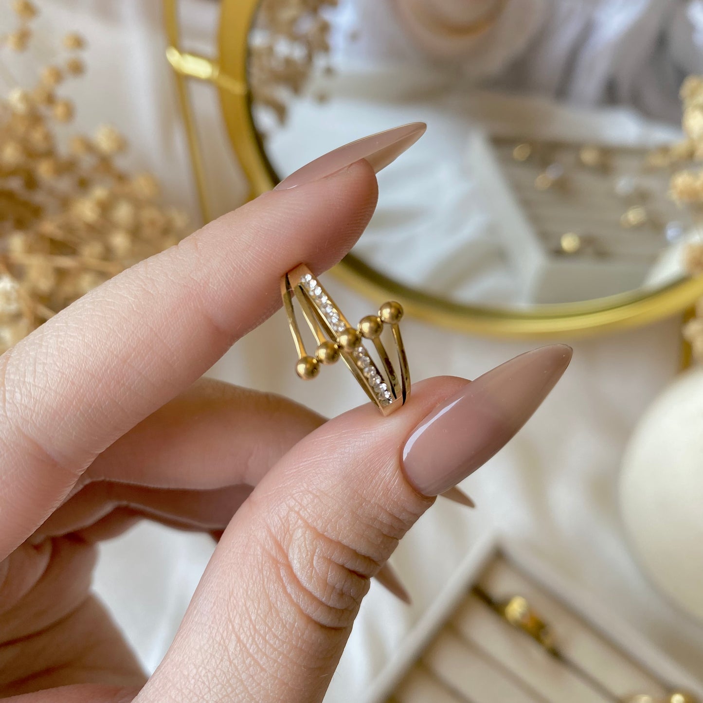 50515 Gold Plated Ring