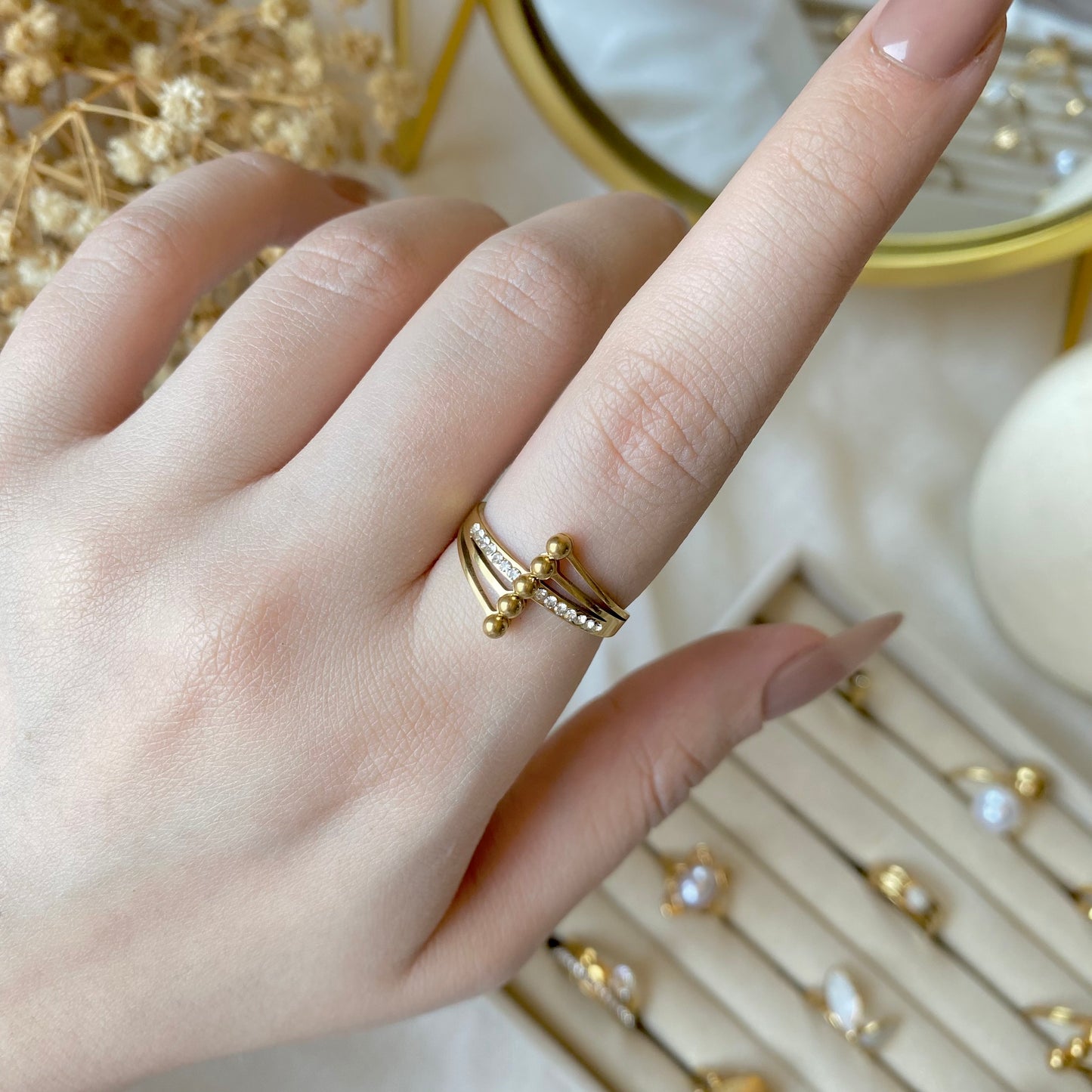 50515 Gold Plated Ring