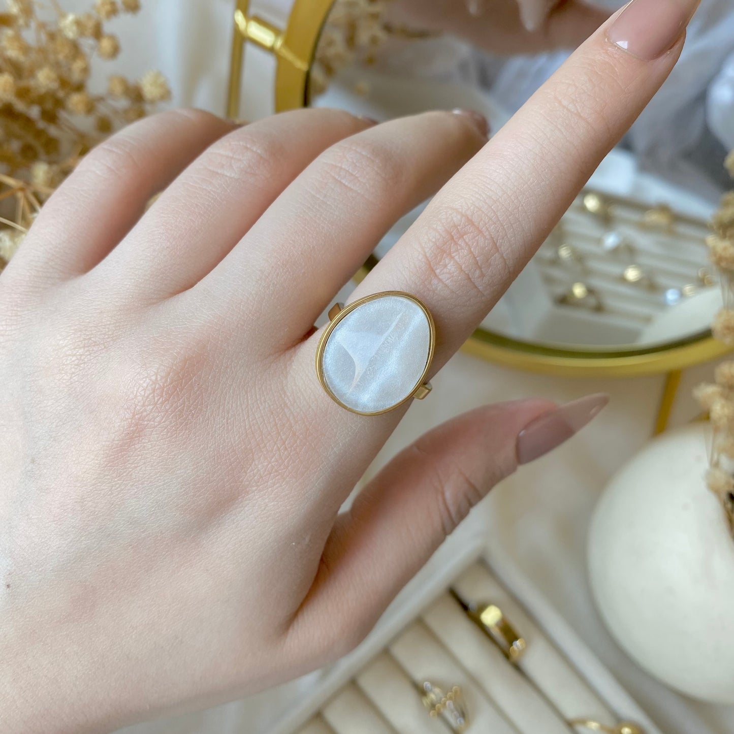50516 Gold Plated Ring