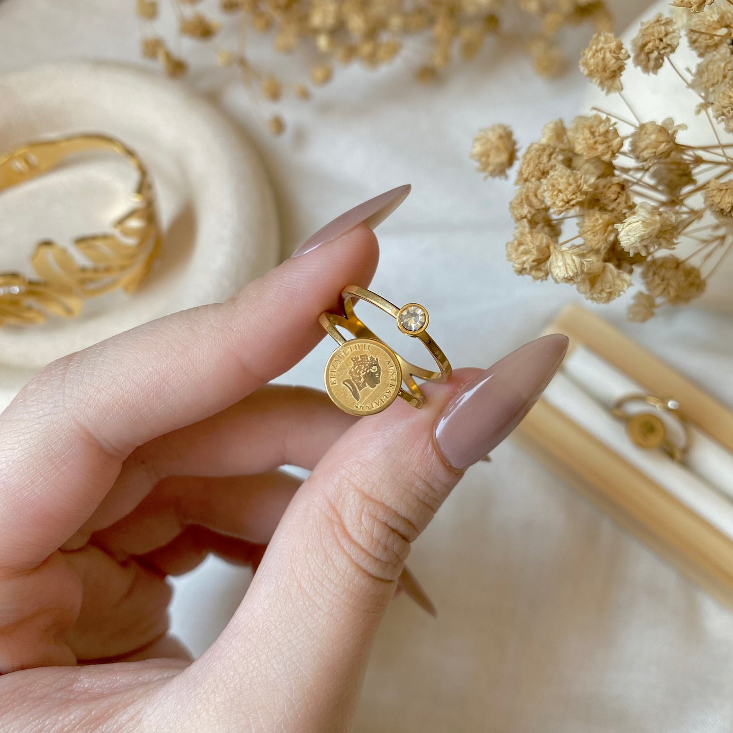 50525 Gold Plated Ring