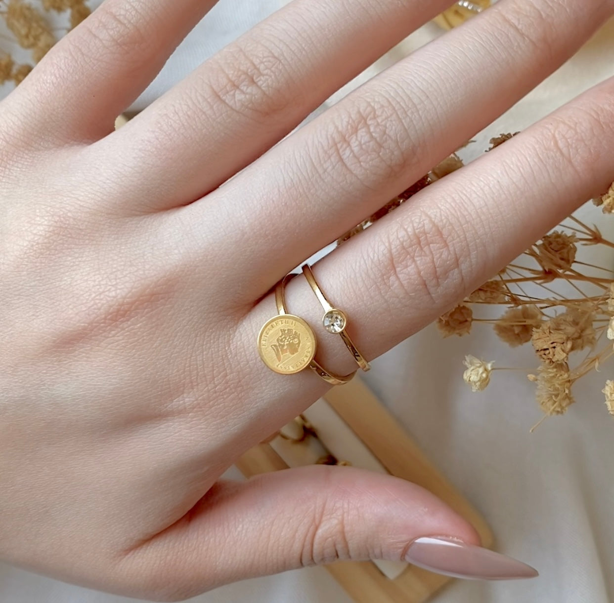 50525 Gold Plated Ring