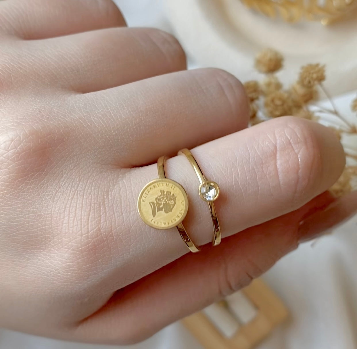 50525 Gold Plated Ring