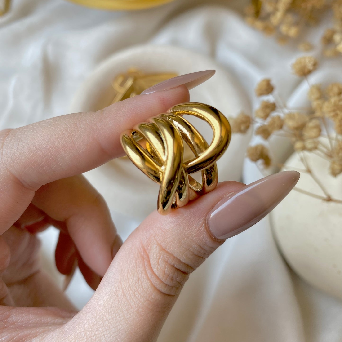 50523 Gold Plated Ring
