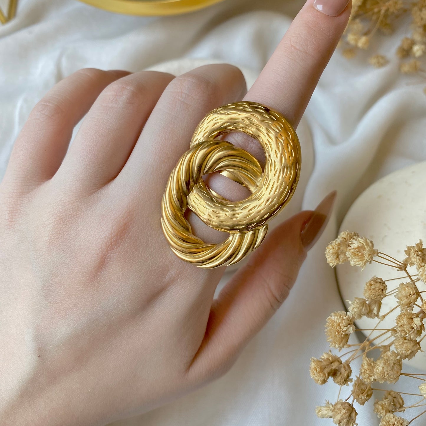50521 Gold Plated Ring