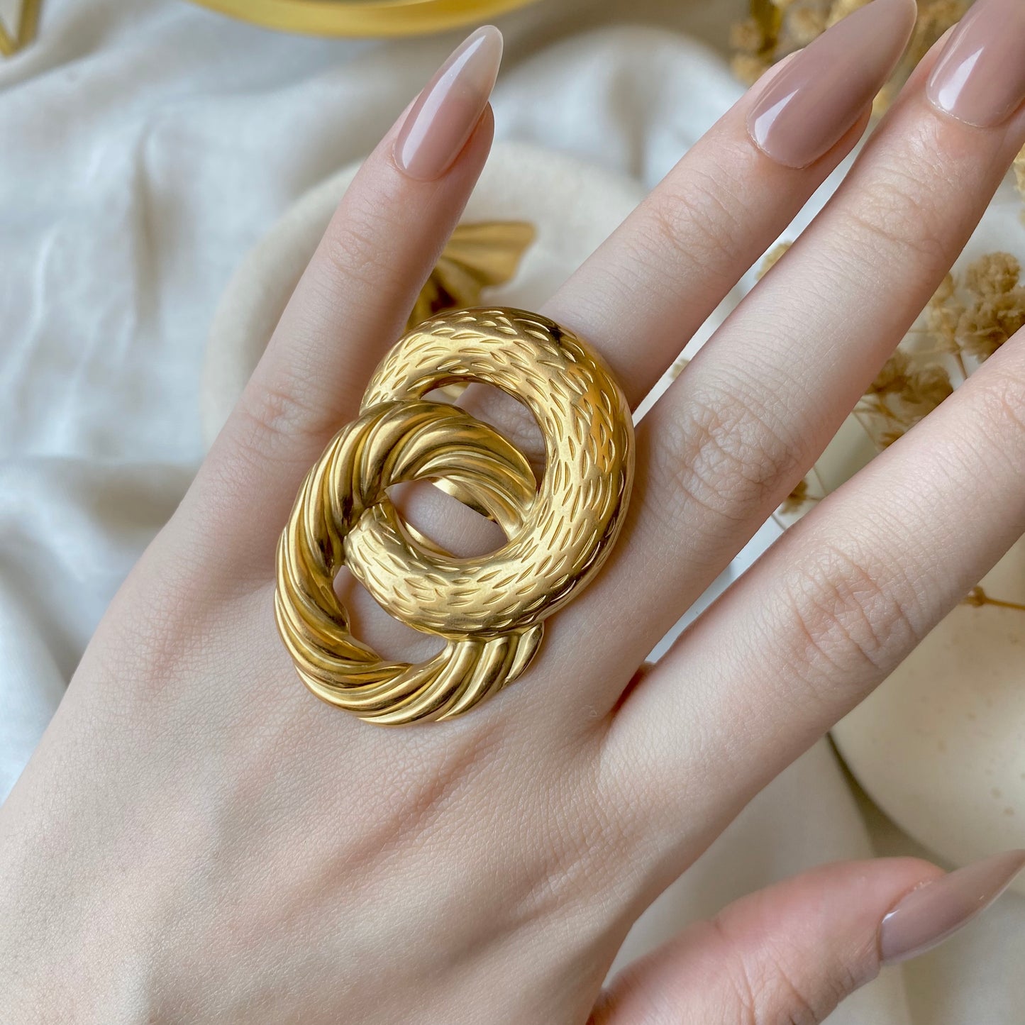 50521 Gold Plated Ring