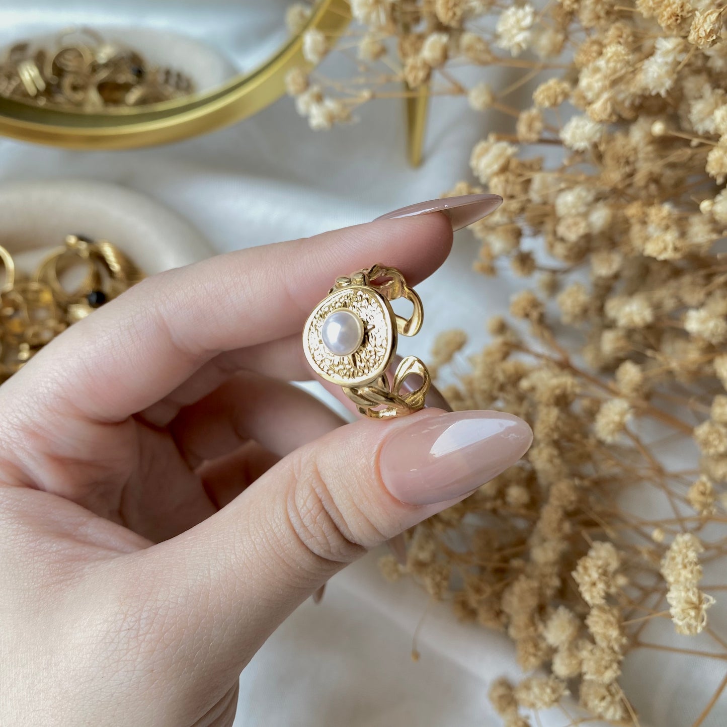 50526 Gold Plated Ring