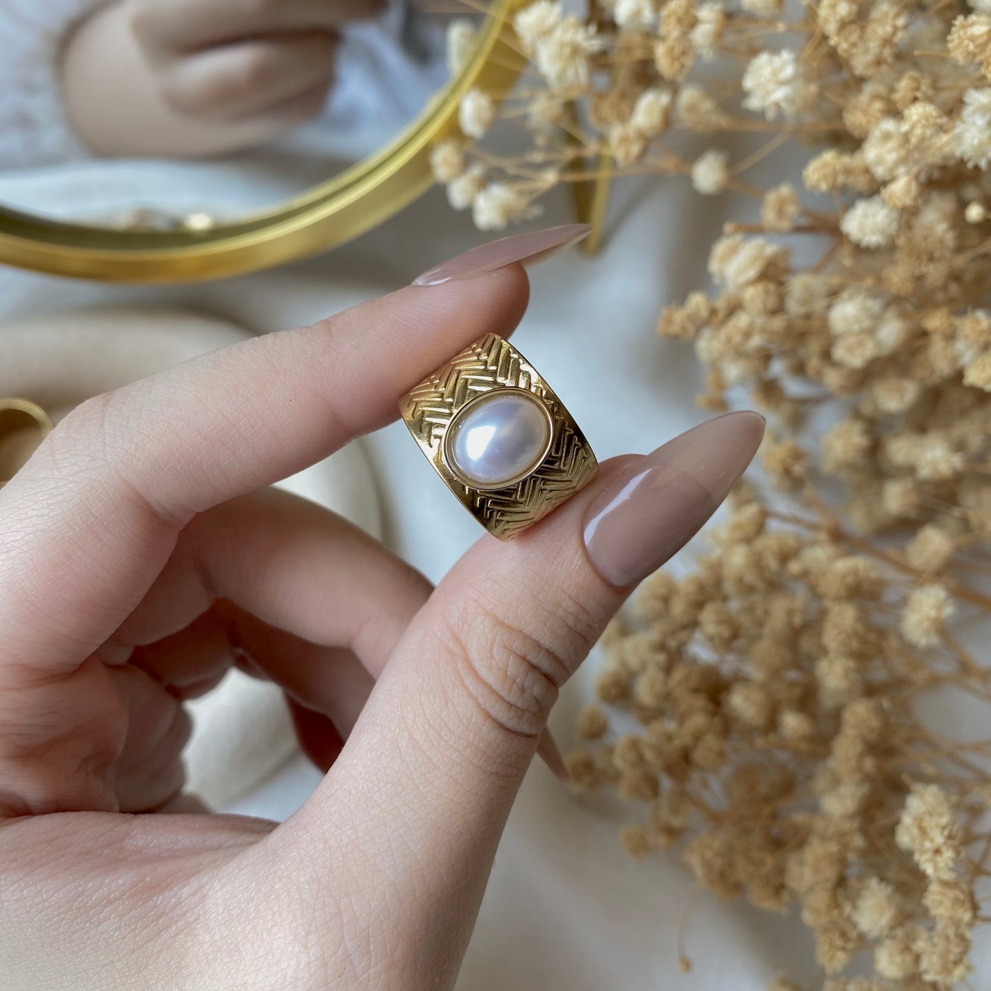 50529 Gold Plated Ring