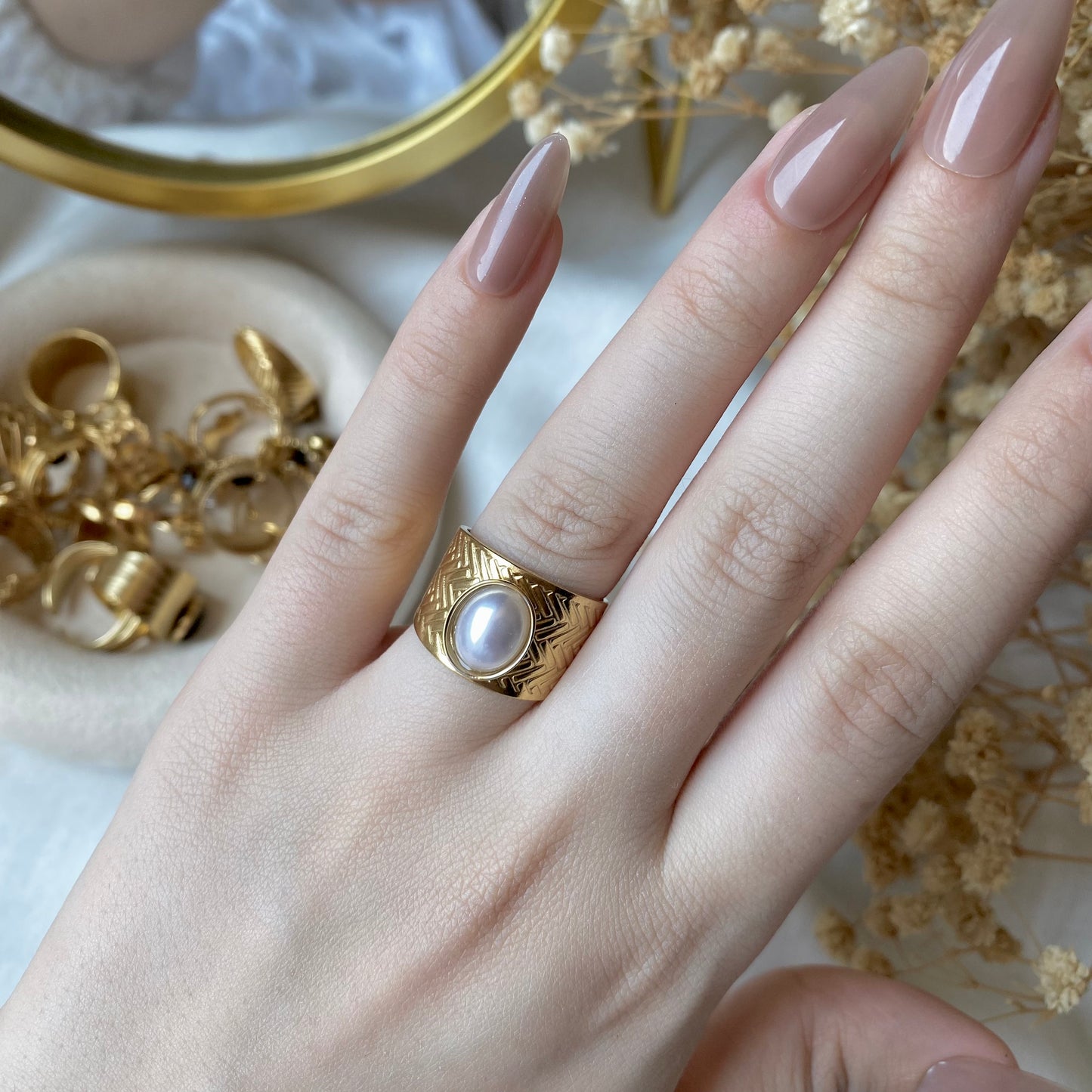 50529 Gold Plated Ring