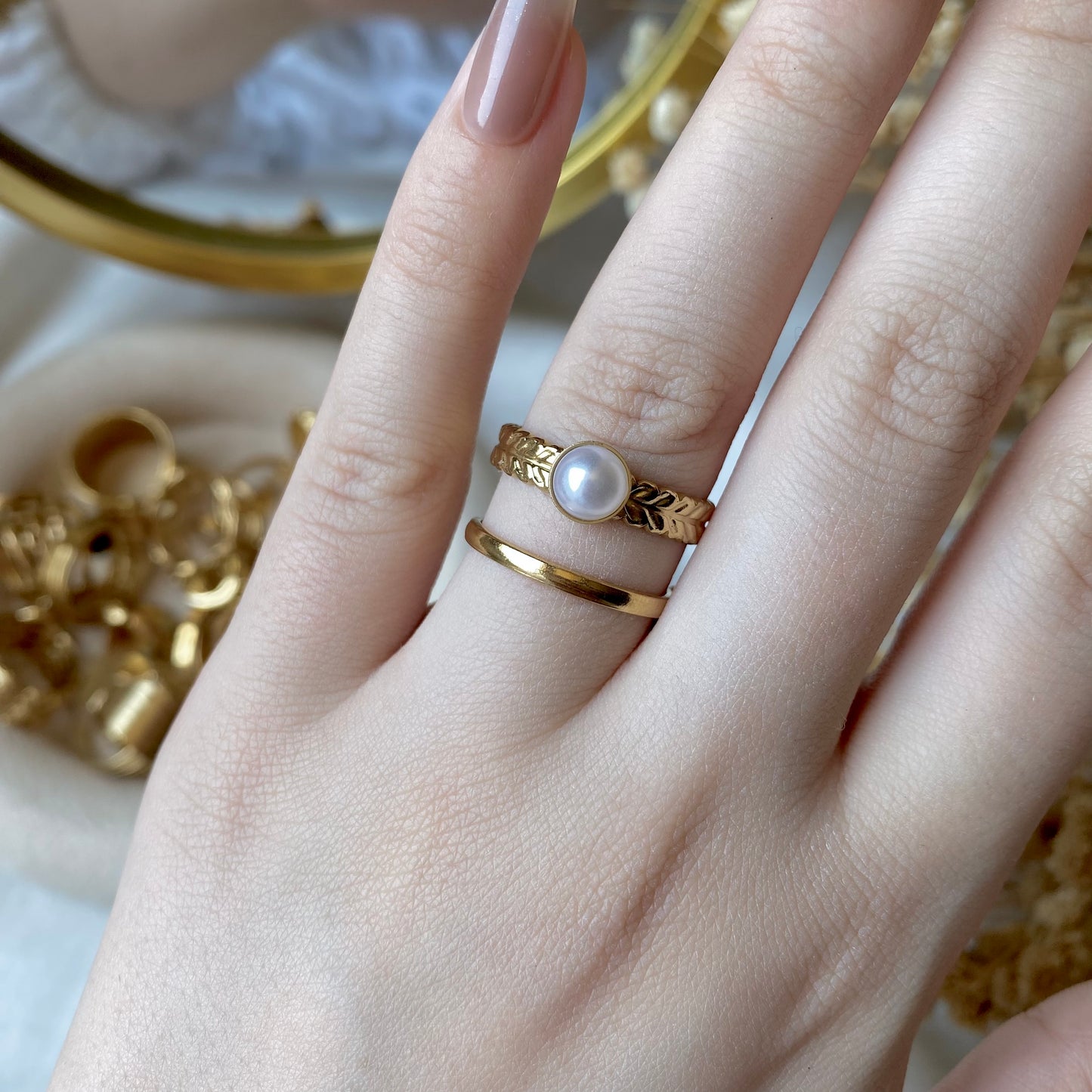 50530 Gold Plated Ring