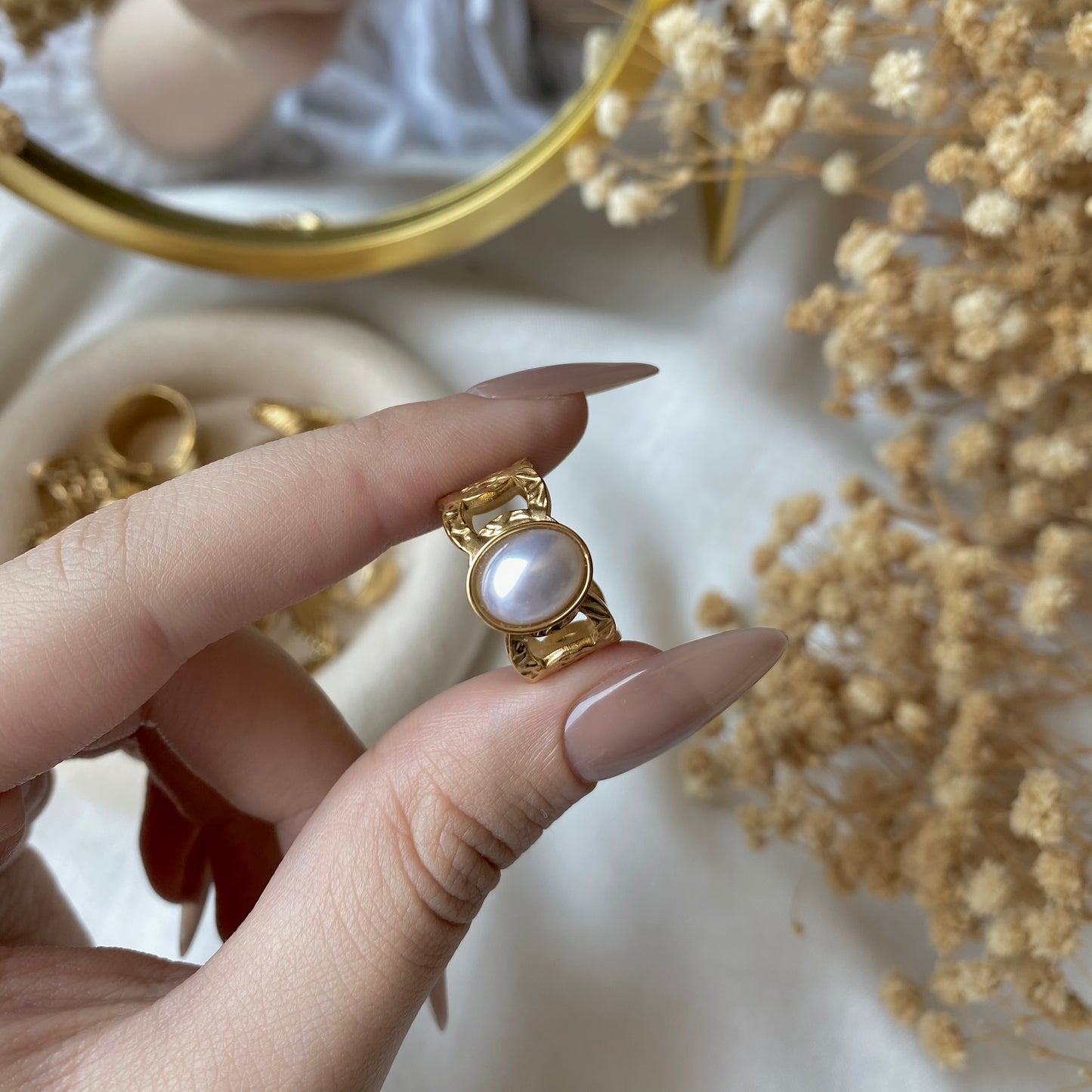 50537 Gold Plated Ring