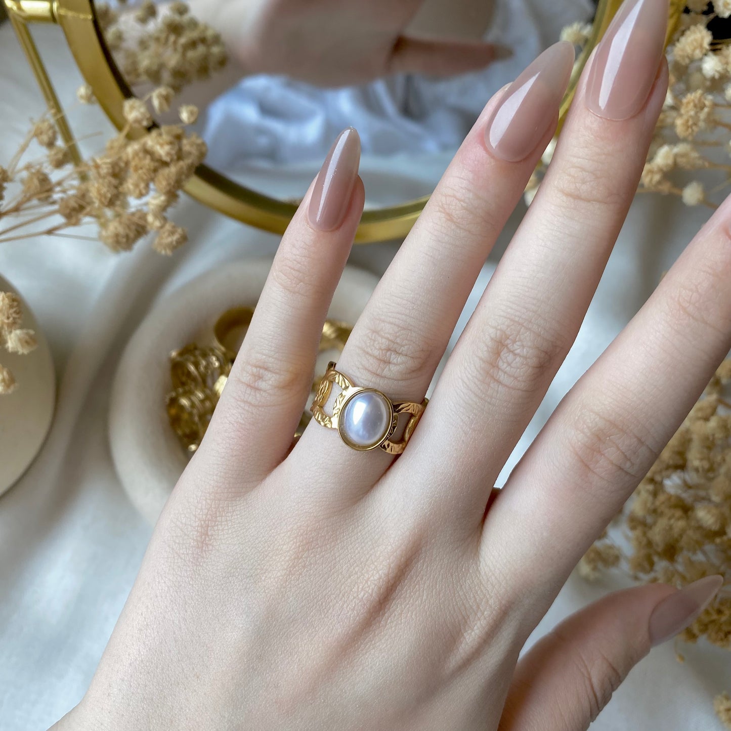 50537 Gold Plated Ring