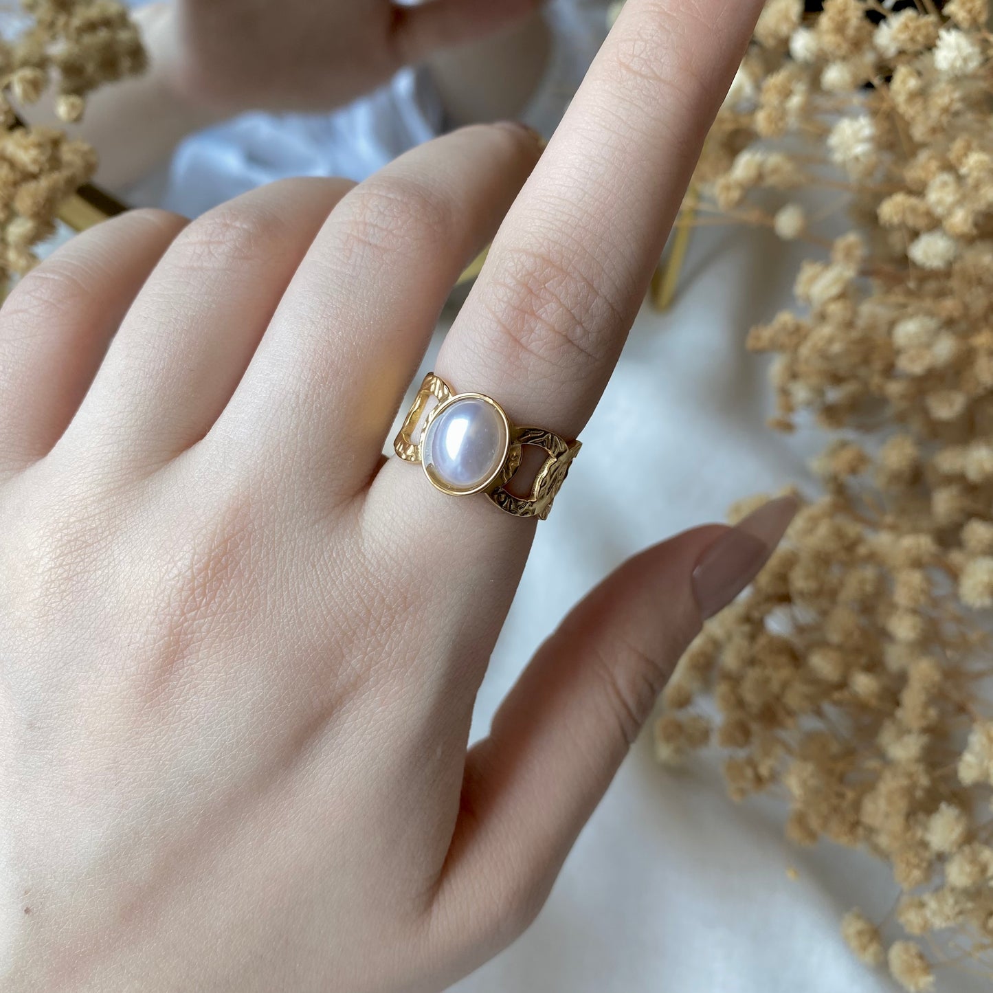 50537 Gold Plated Ring
