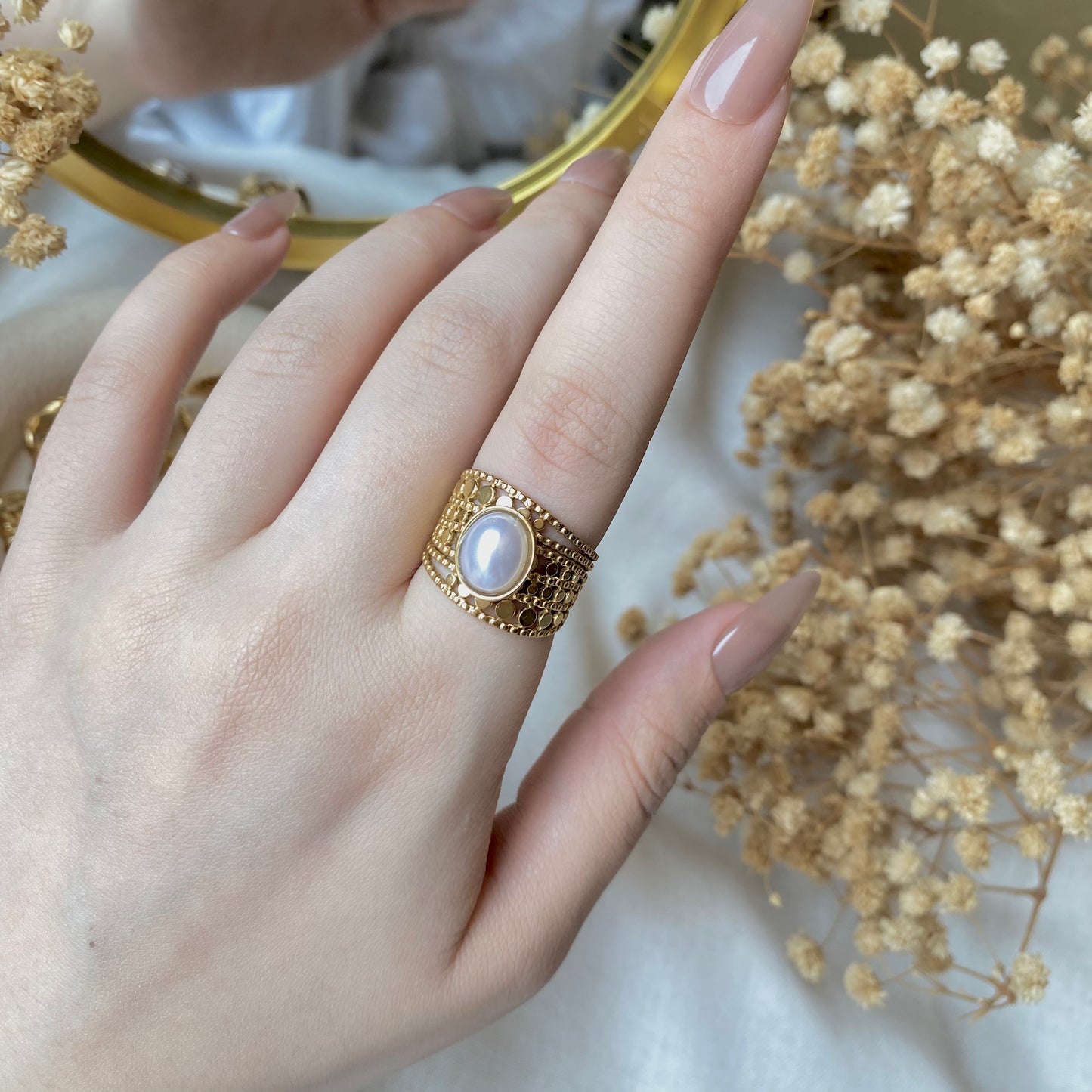 50538 Gold Plated Ring