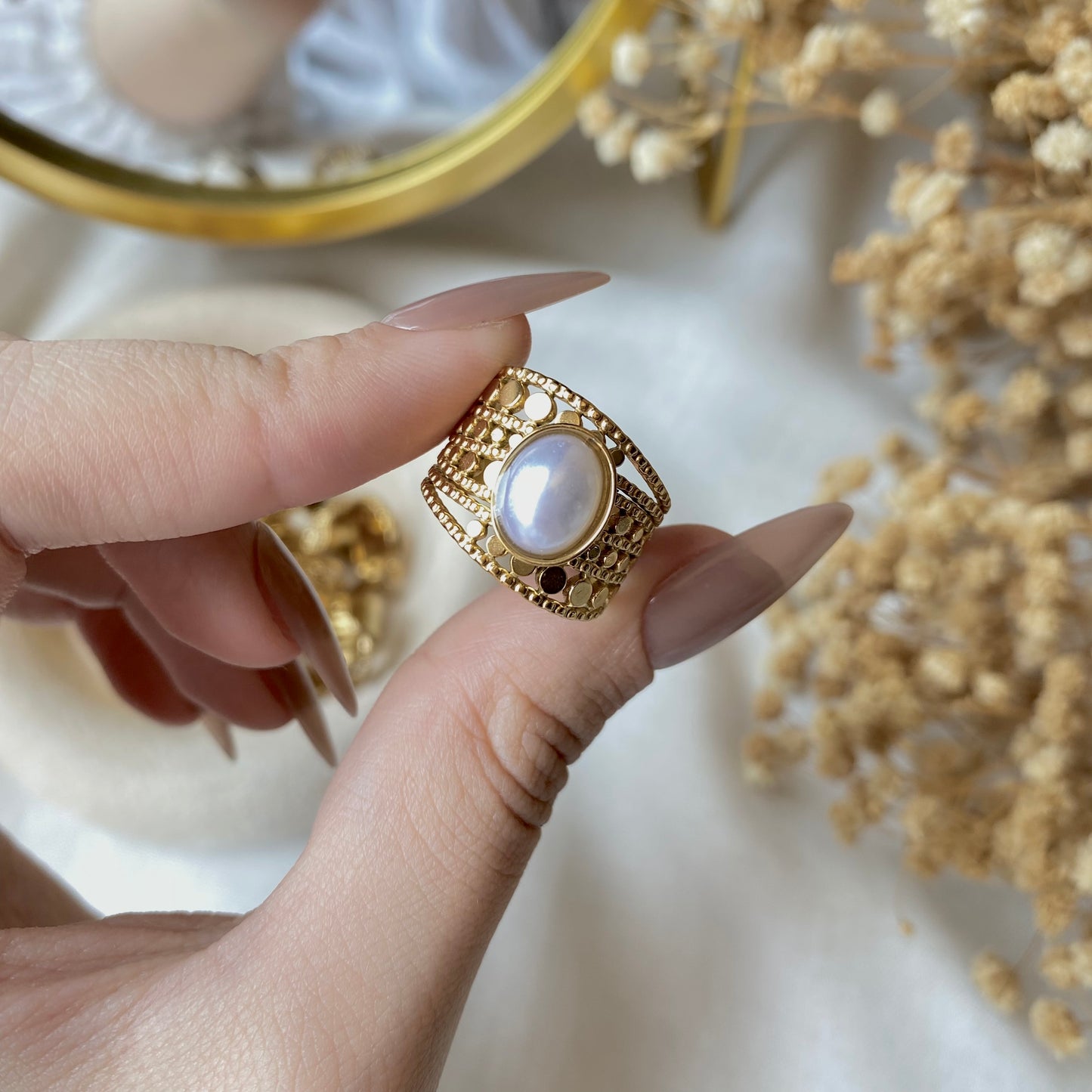 50538 Gold Plated Ring