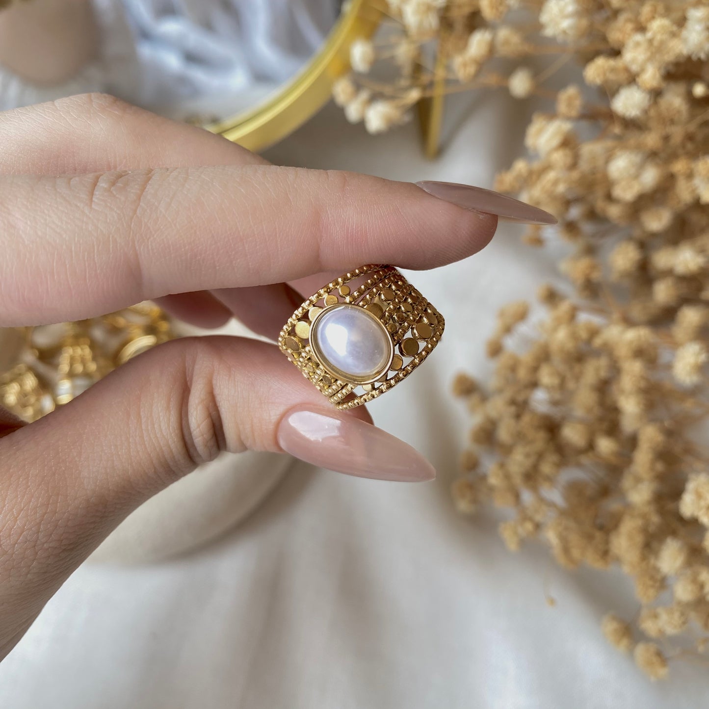 50538 Gold Plated Ring