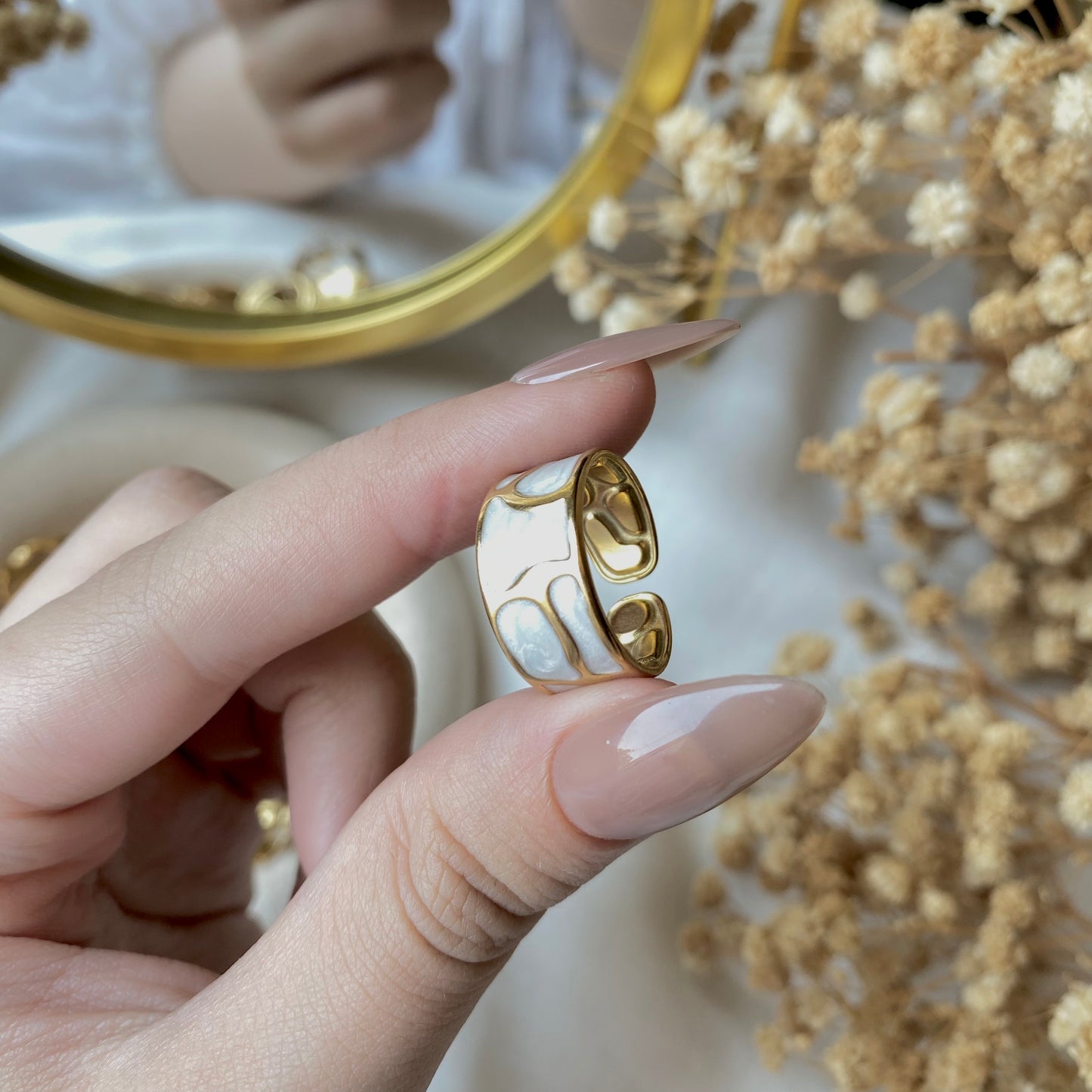 50539 Gold Plated Ring