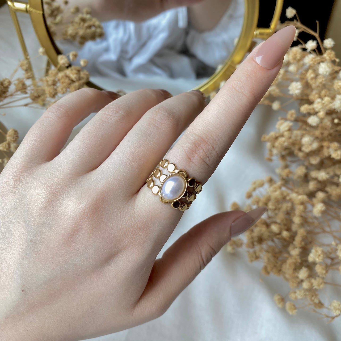 50540 Gold Plated Ring