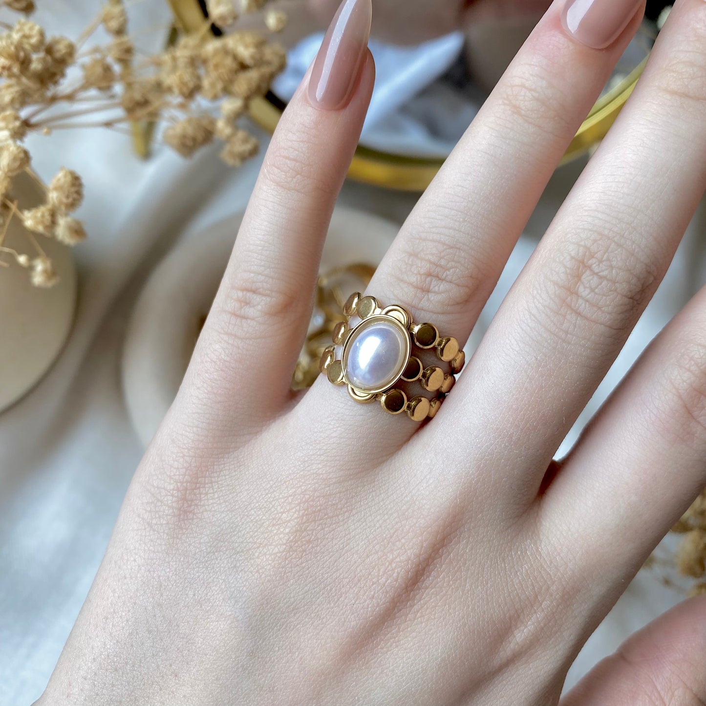 50540 Gold Plated Ring