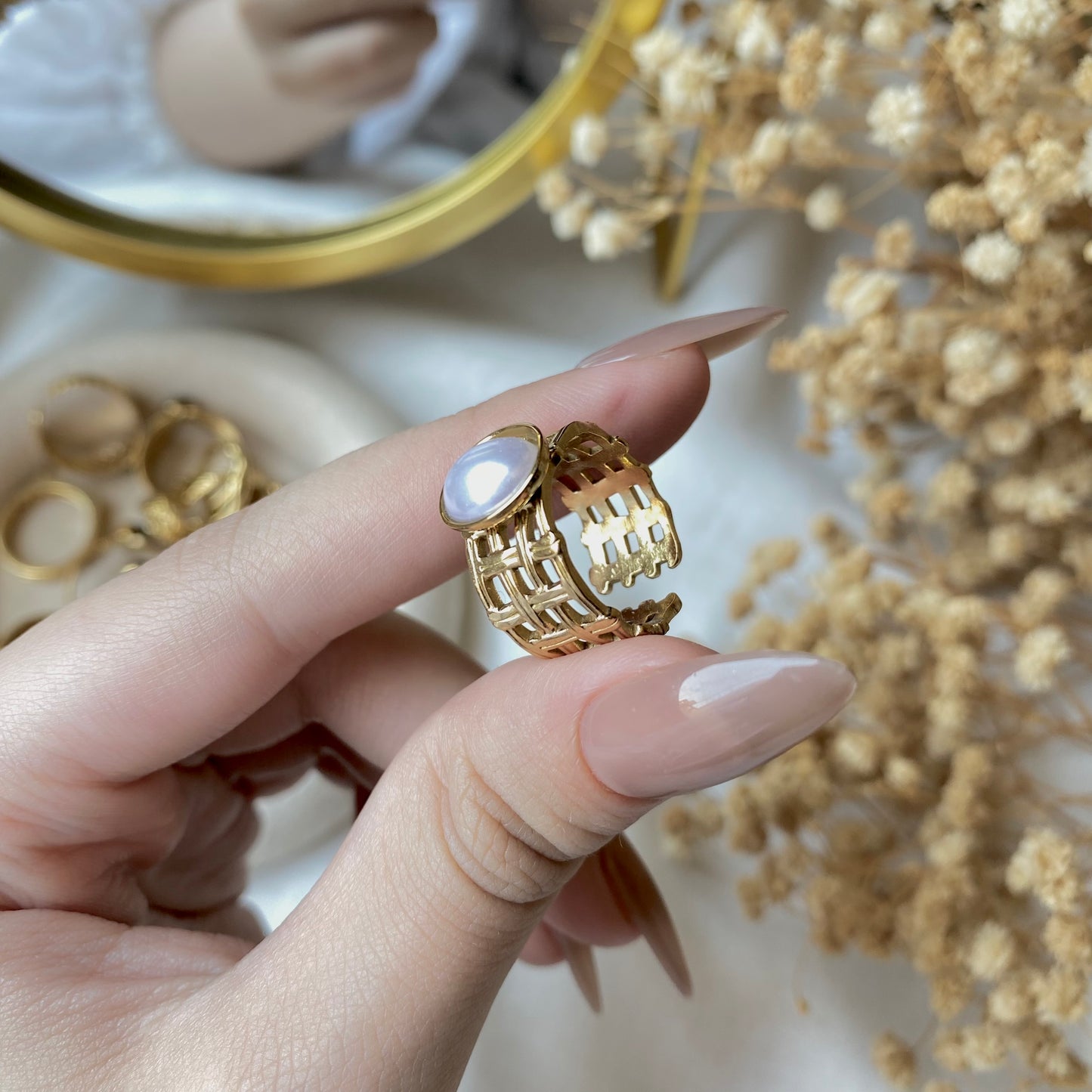 50541 Gold Plated Ring