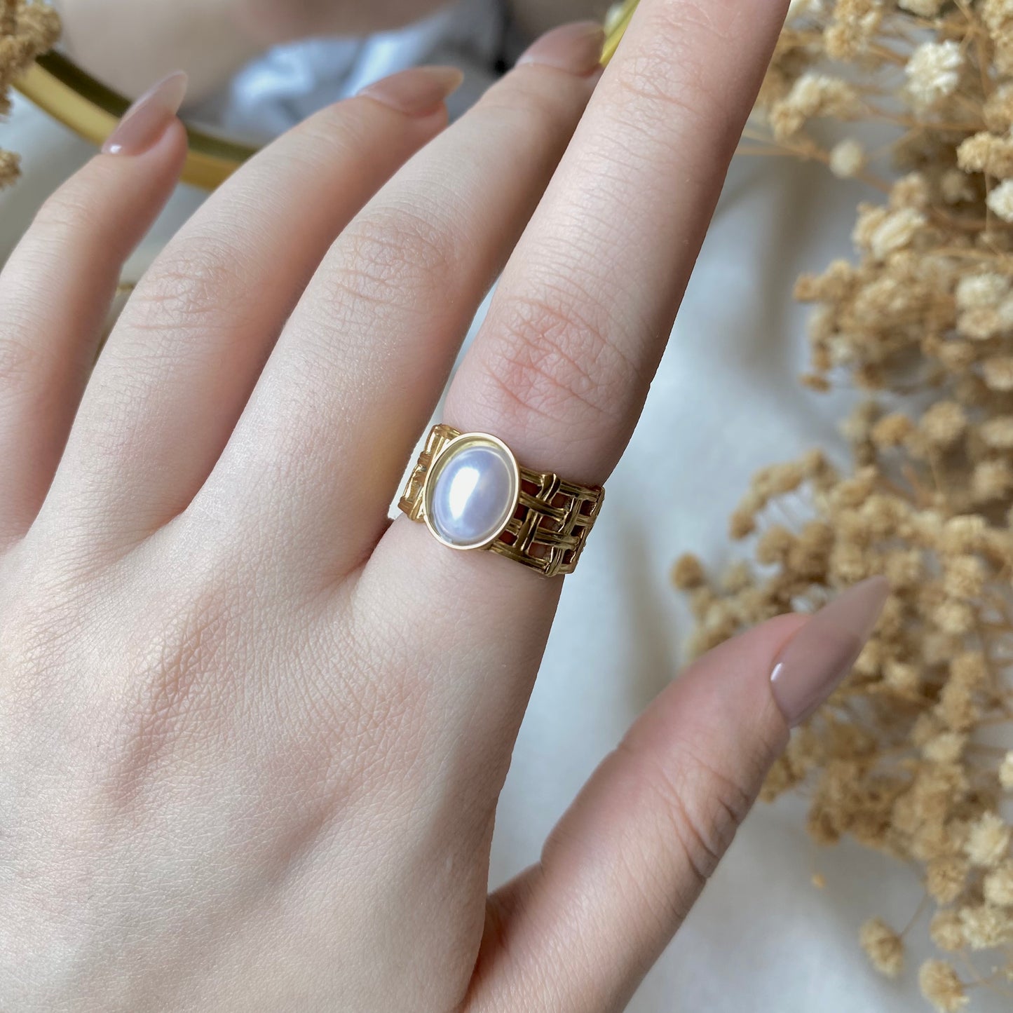 50541 Gold Plated Ring