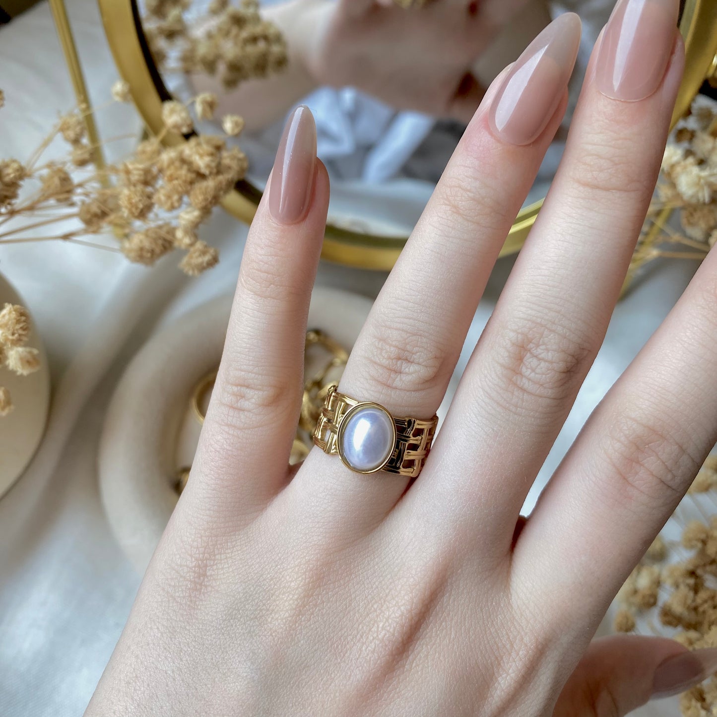 50541 Gold Plated Ring