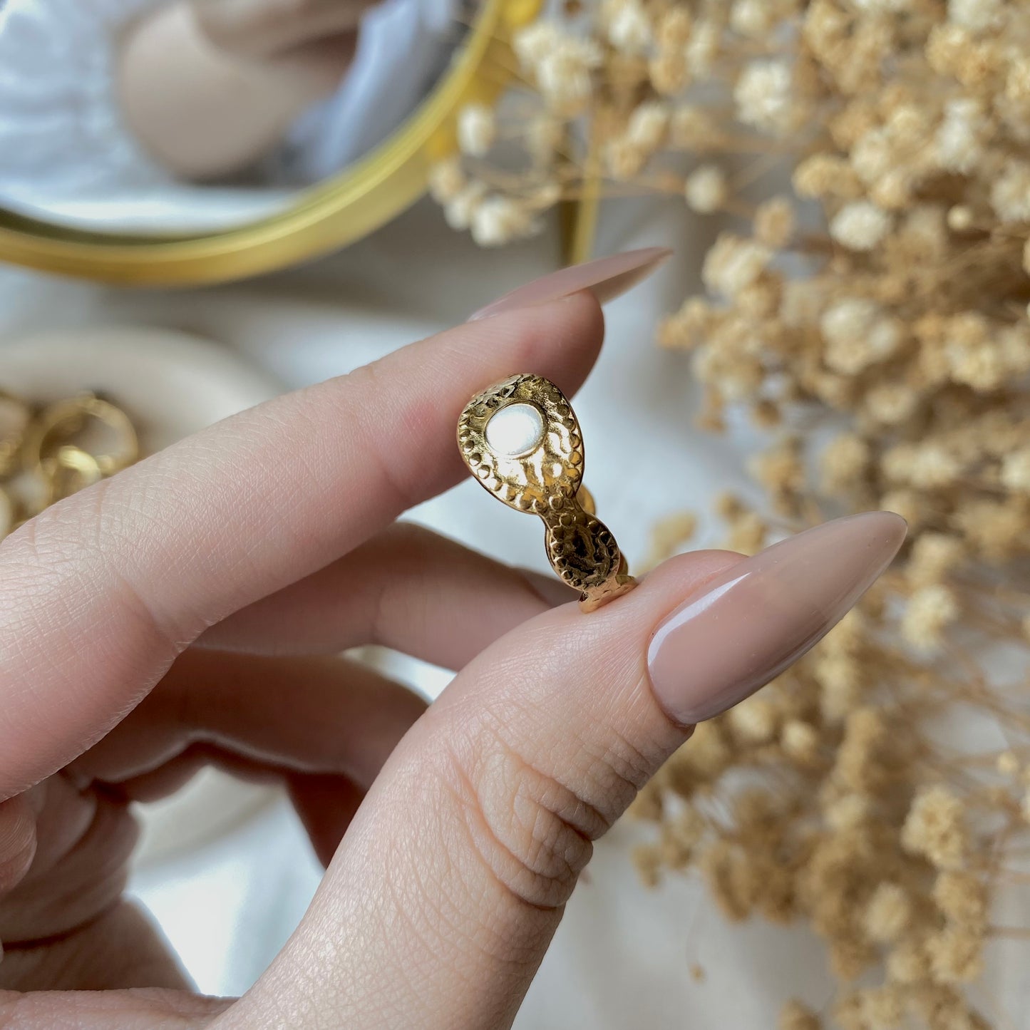 50542 Gold Plated Ring
