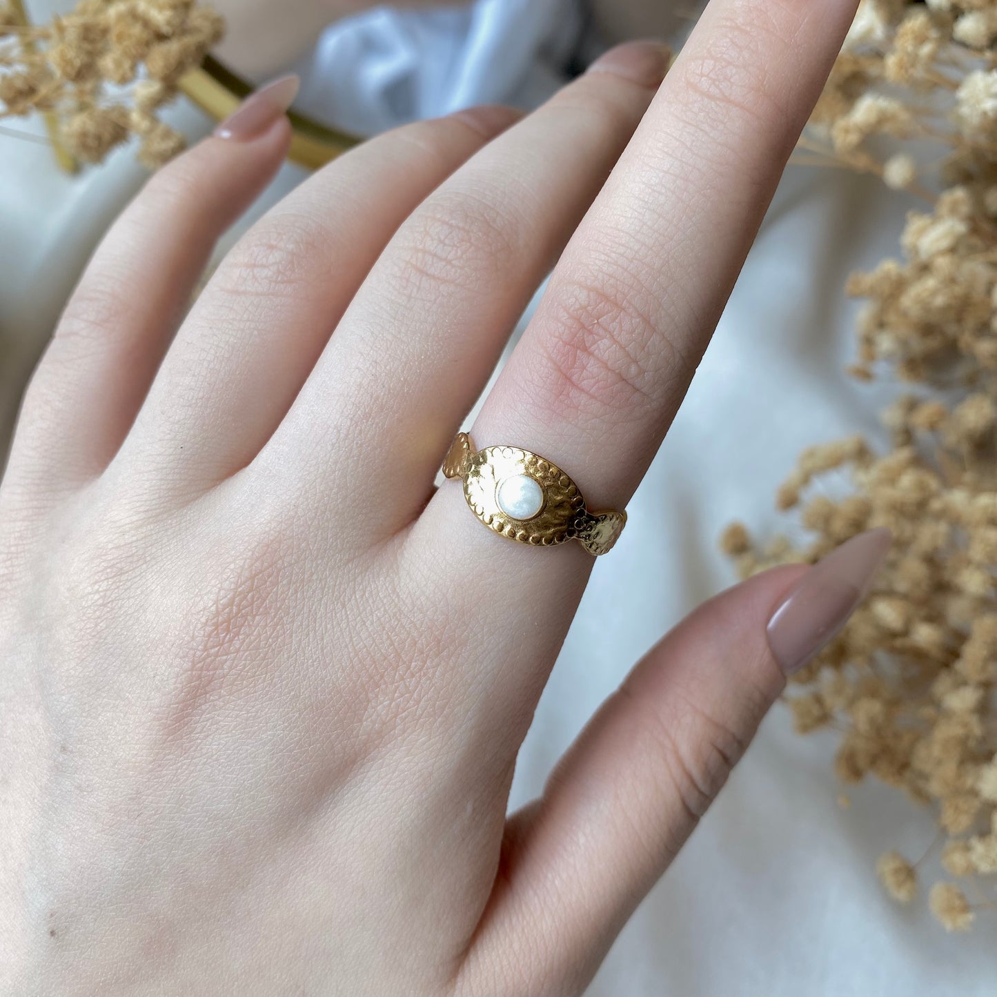 50542 Gold Plated Ring