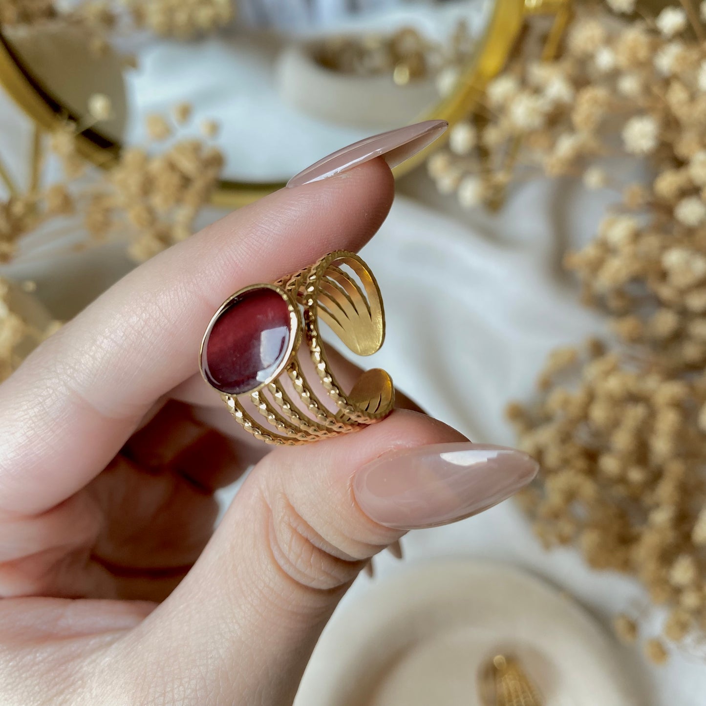 50552 Gold Plated Ring