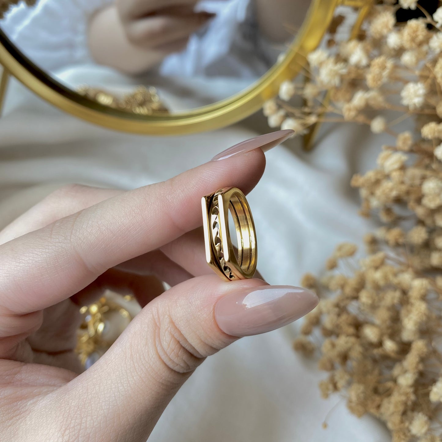 50553 Gold Plated Ring