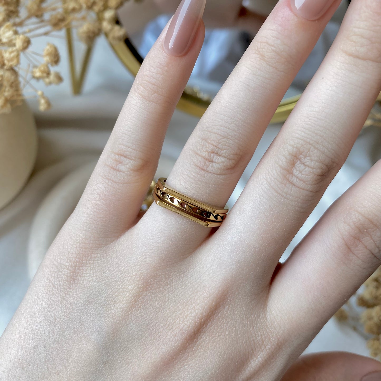 50553 Gold Plated Ring