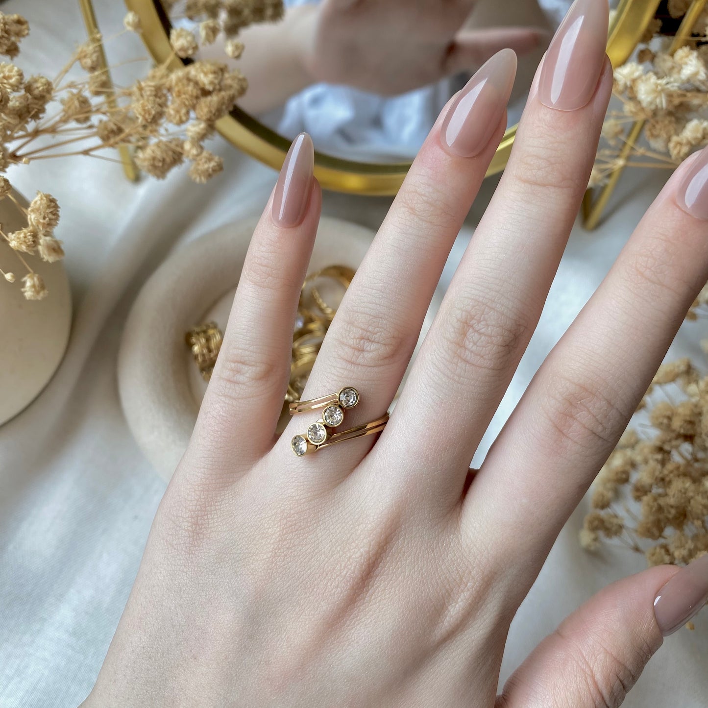 50555 Gold Plated Ring