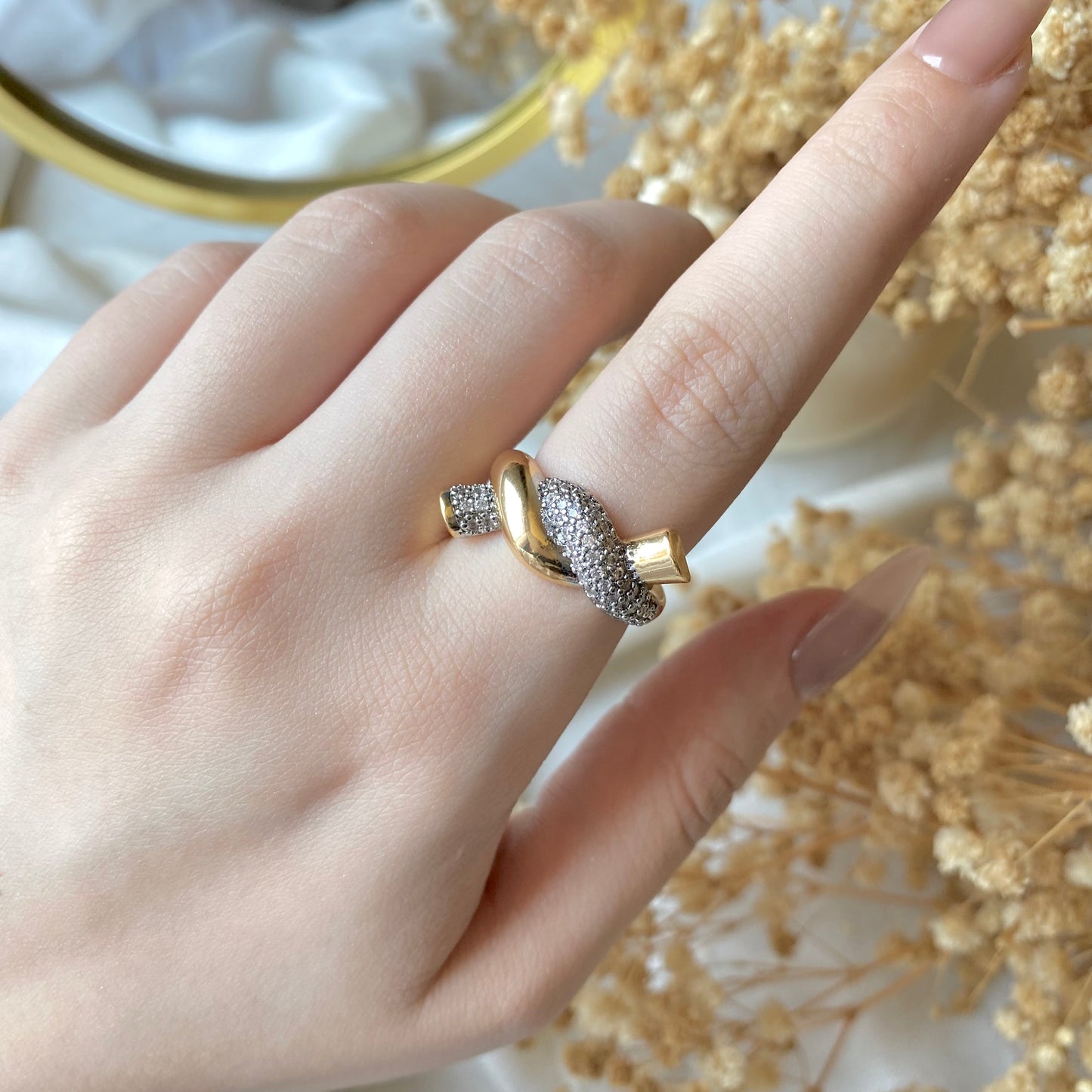 #50019 Copper Gold Plated Ring