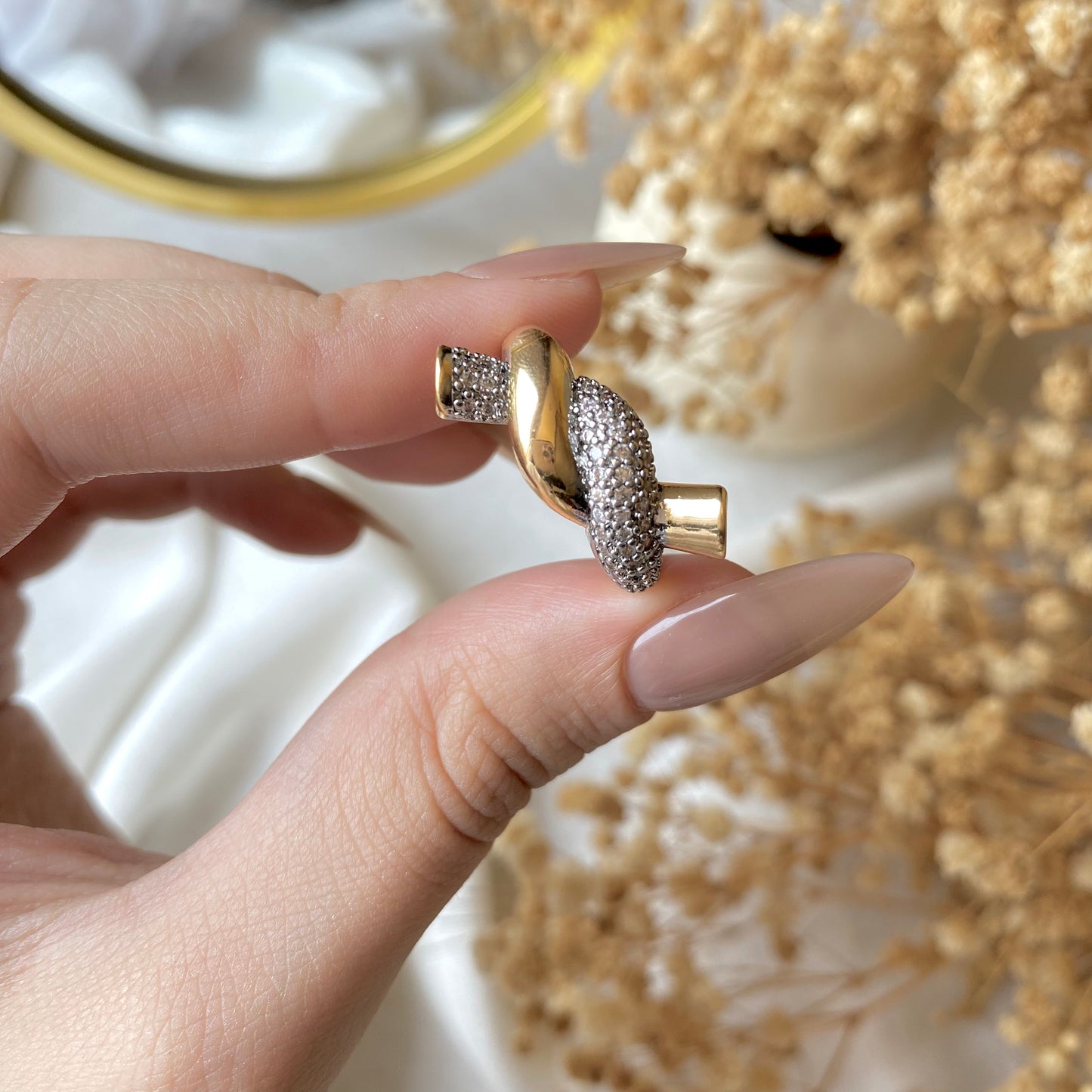 #50019 Copper Gold Plated Ring