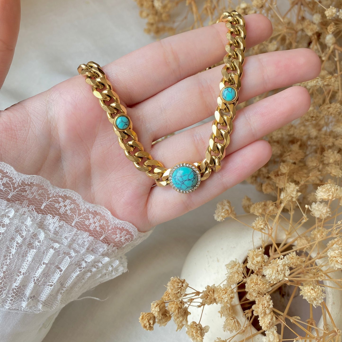 10802 Gold Plated Necklace