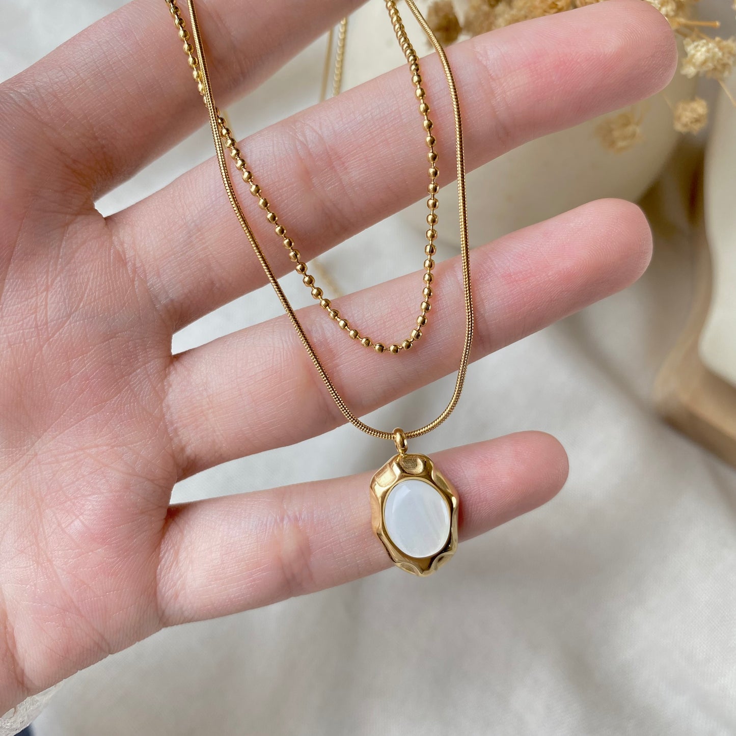 10807 Gold Plated Necklace