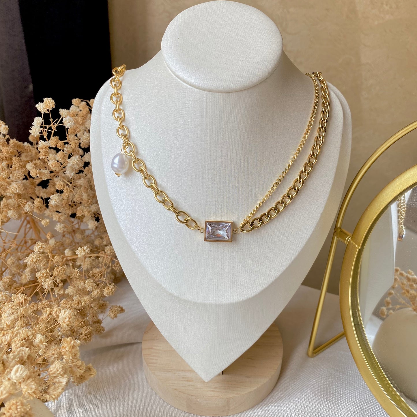 10813 Gold Plated Necklace