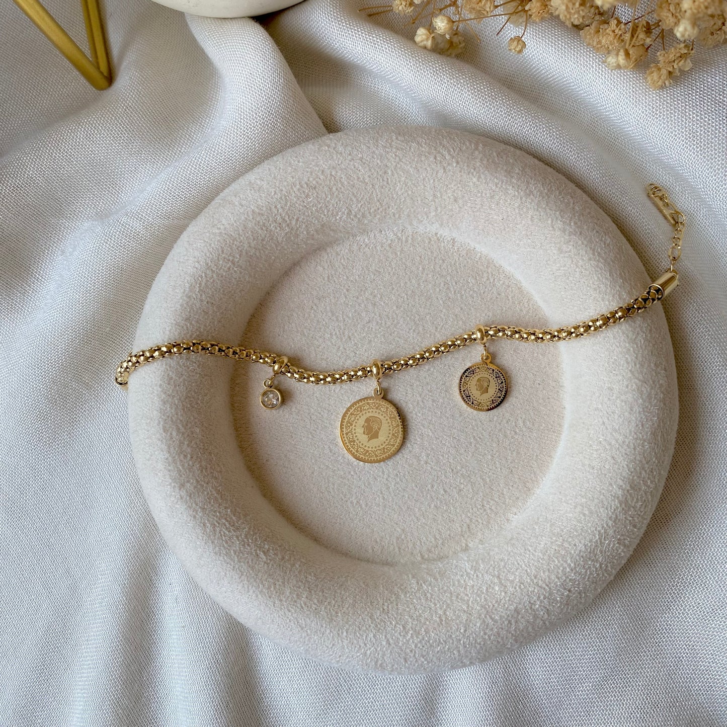30546 Gold Plated Bracelet