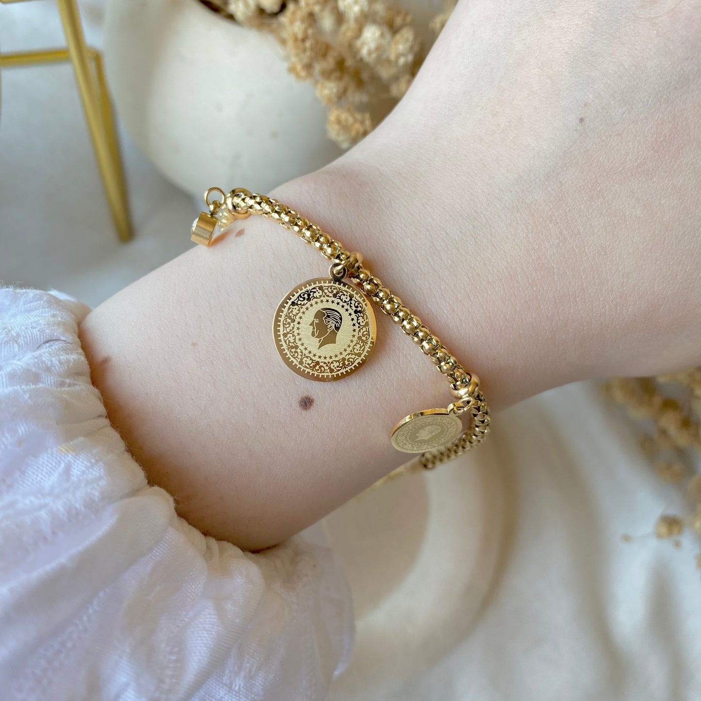 30546 Gold Plated Bracelet