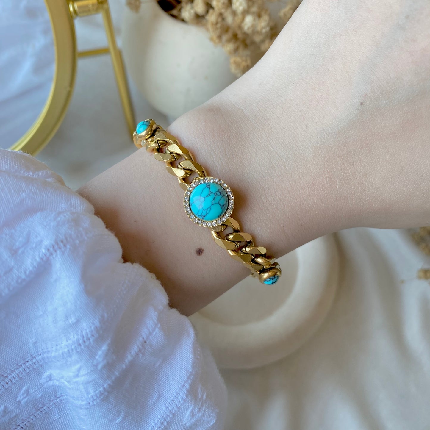 30545 Gold Plated Bracelet