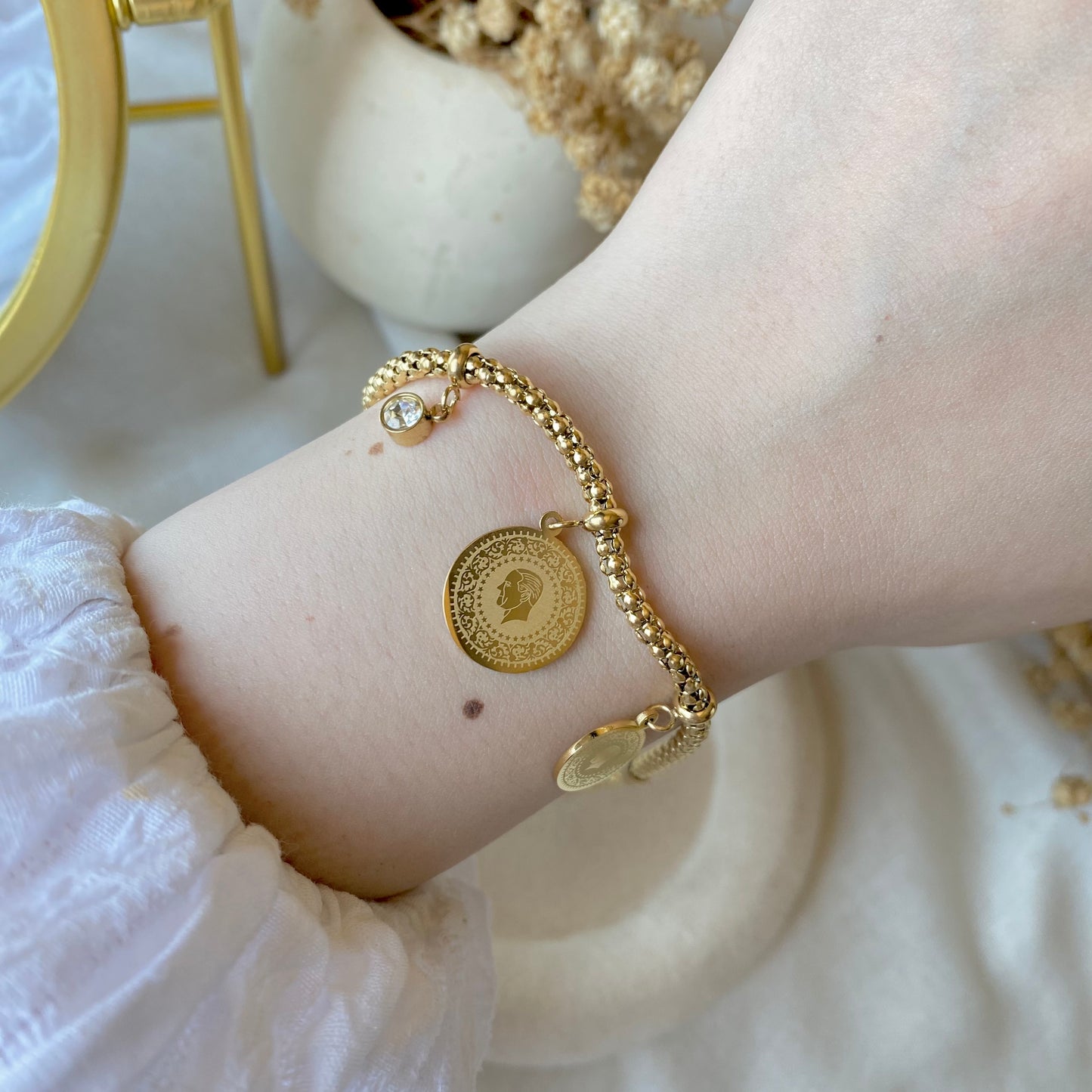 30546 Gold Plated Bracelet