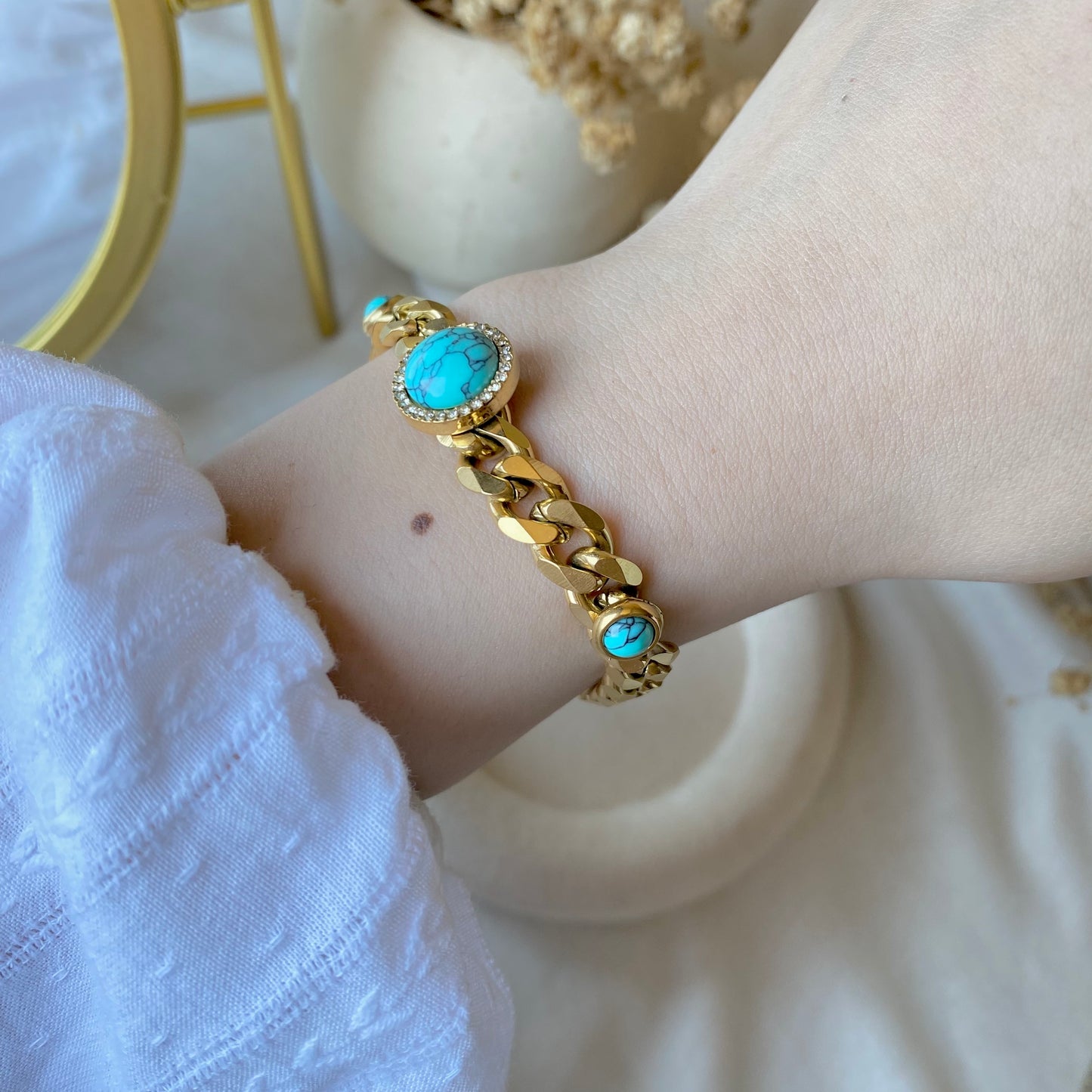 30545 Gold Plated Bracelet