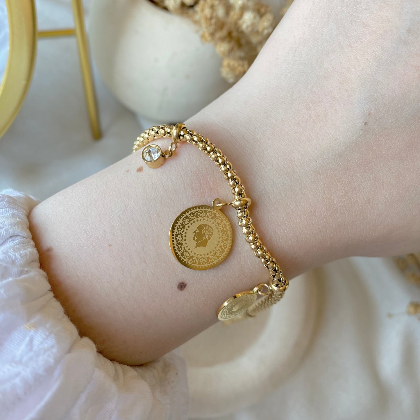 30546 Gold Plated Bracelet