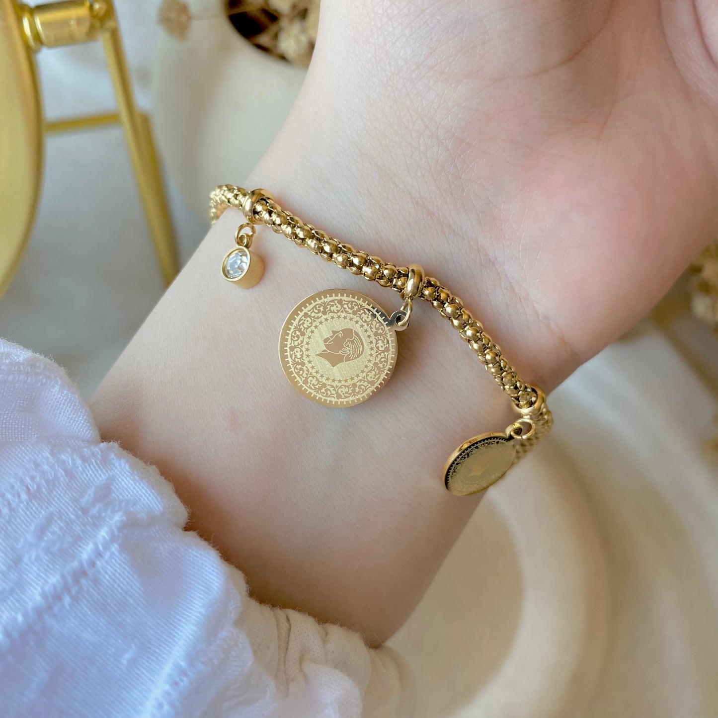 30546 Gold Plated Bracelet