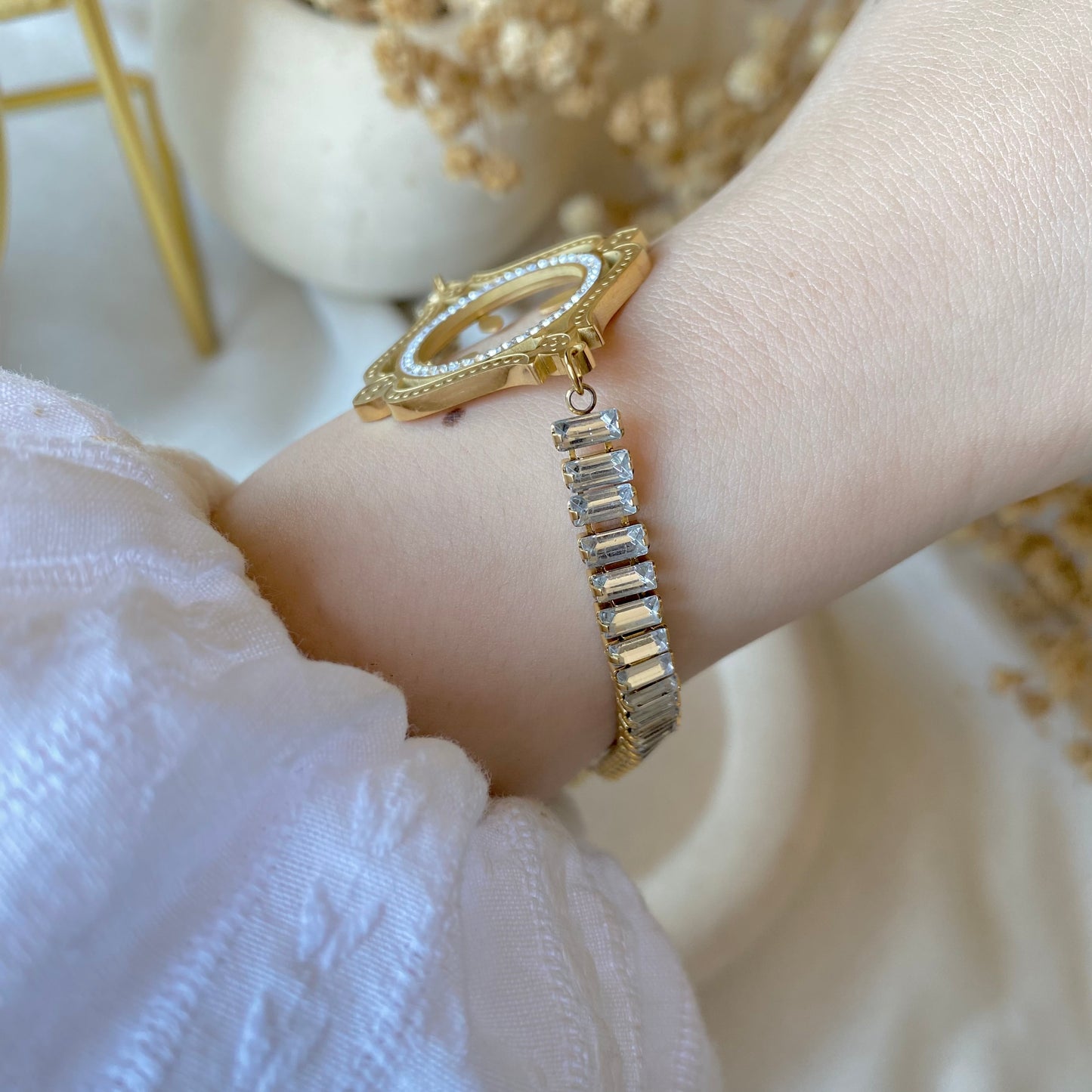 30547 Gold Plated Bracelet